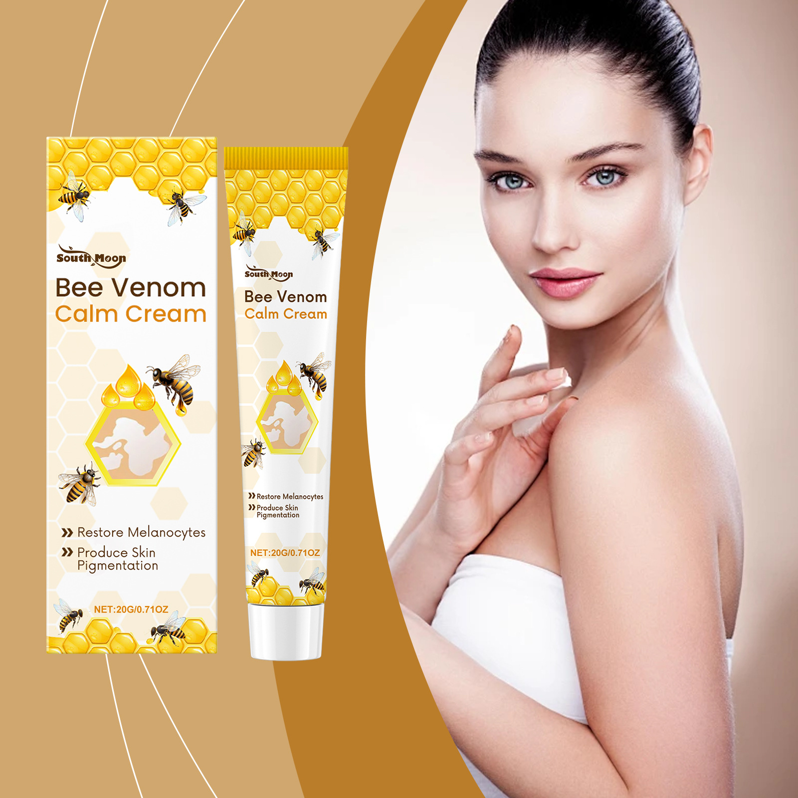 Luxury Skincare Anti Aging - Укрепляющий крем для тела, глубокое увлажнение,