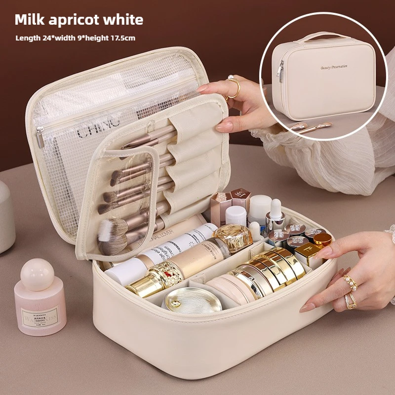 Luxury Skincare Box - Новая женская косметичка большой вместимости, портативный