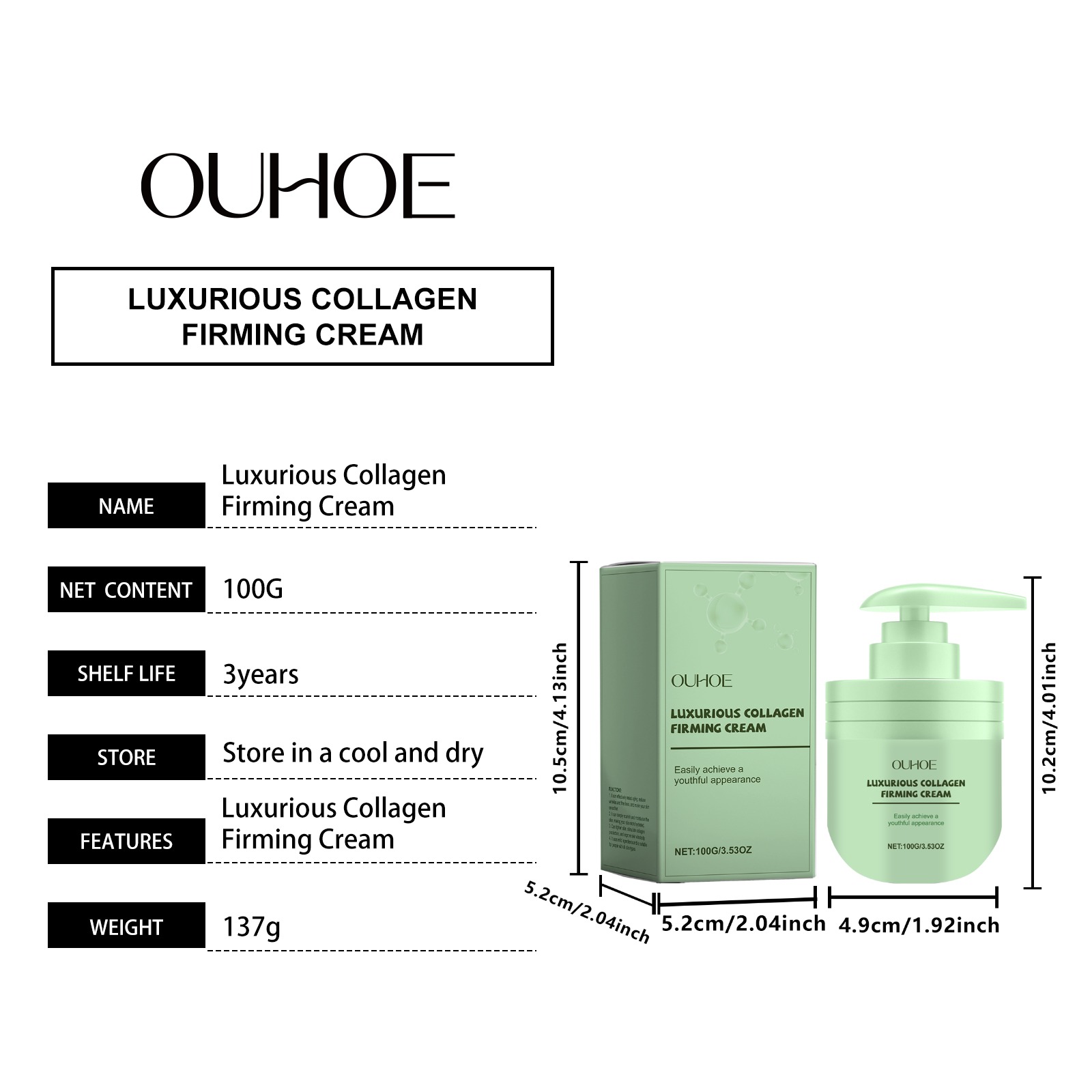 100 г коллагеновый пептидный к – обзор и цена Luxury Skincare Anti Aging