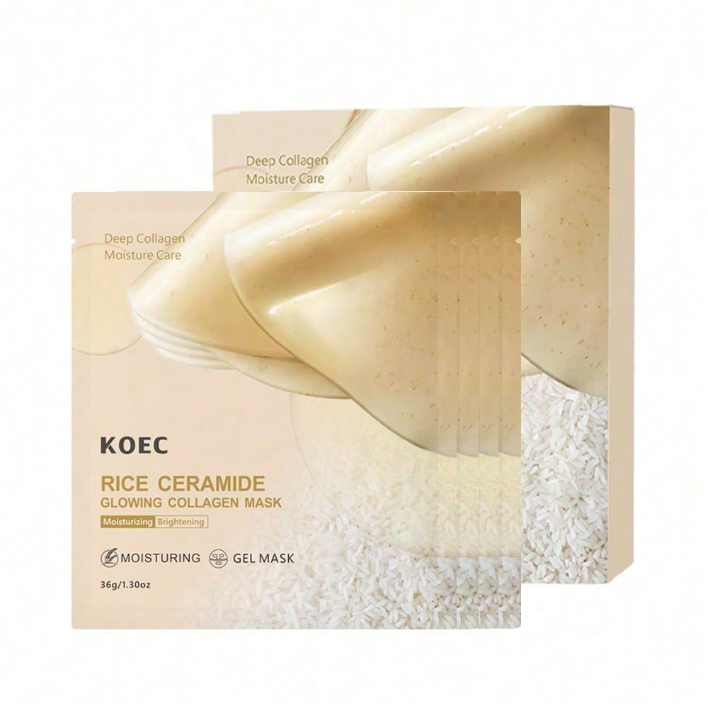 Ночная коллагеновая маска Rice – обзор и цена Luxury Skincare Anti Aging