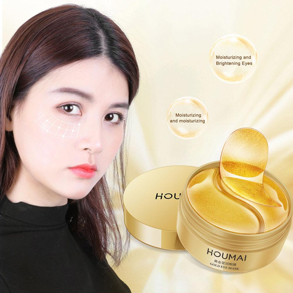 24K Золотая маска для глаз 80  – обзор и цена Luxury Gold Skincare