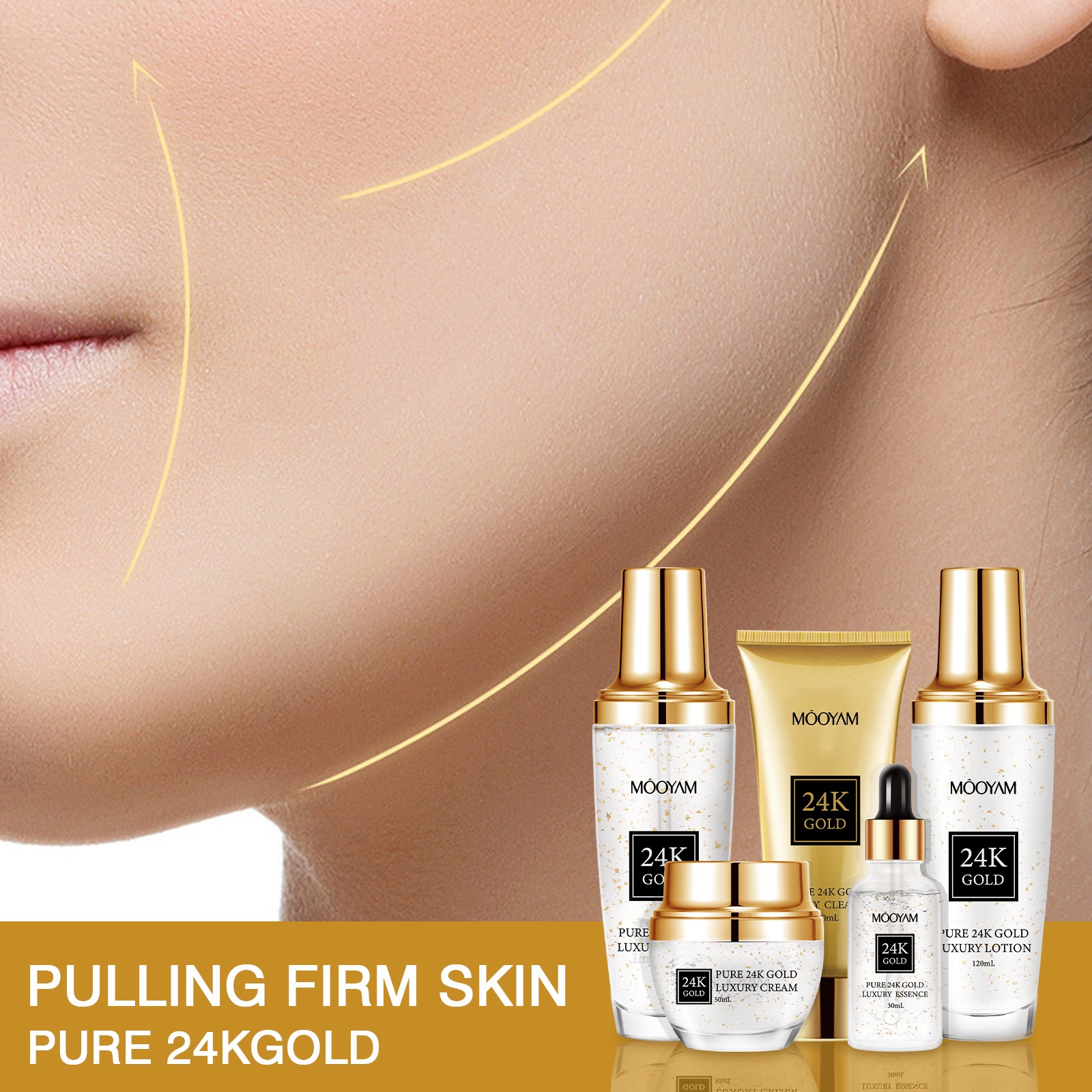24-каратное золото, роскошный  – обзор и цена Luxury Skincare Anti Aging