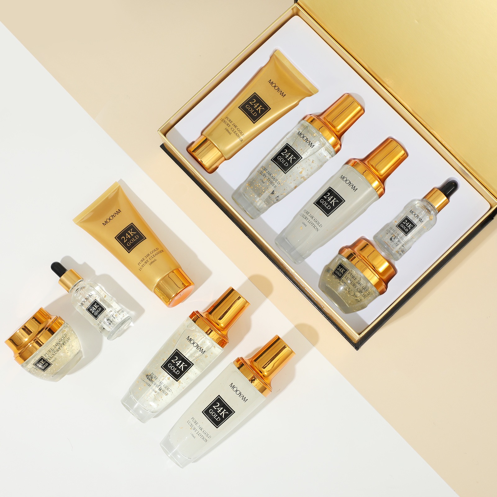 24-каратное золото, роскошный  – обзор и цена Luxury Skincare Anti Aging