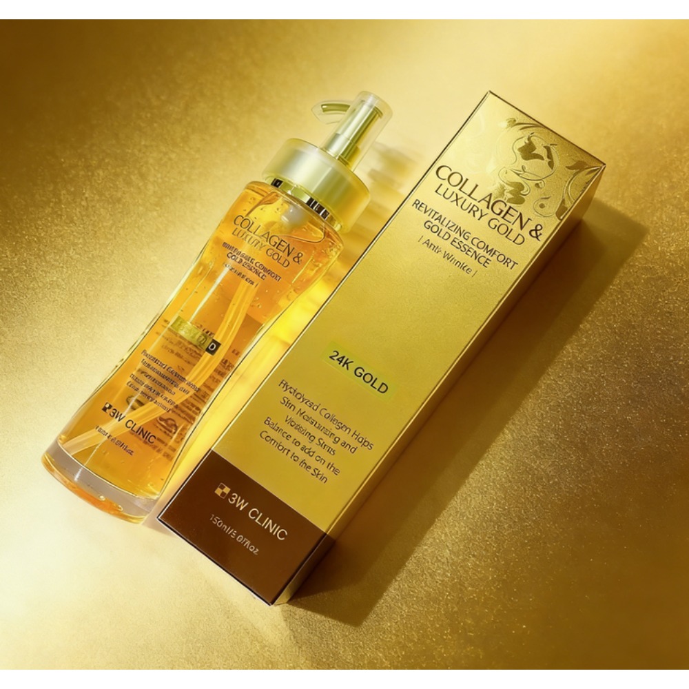 3WCLINIC Collagen & Luxury Gol – обзор и цена Luxury Skincare Korea